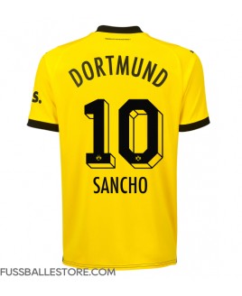 Günstige Borussia Dortmund Jadon Sancho #10 Heimtrikot 2023-24 Kurzarm